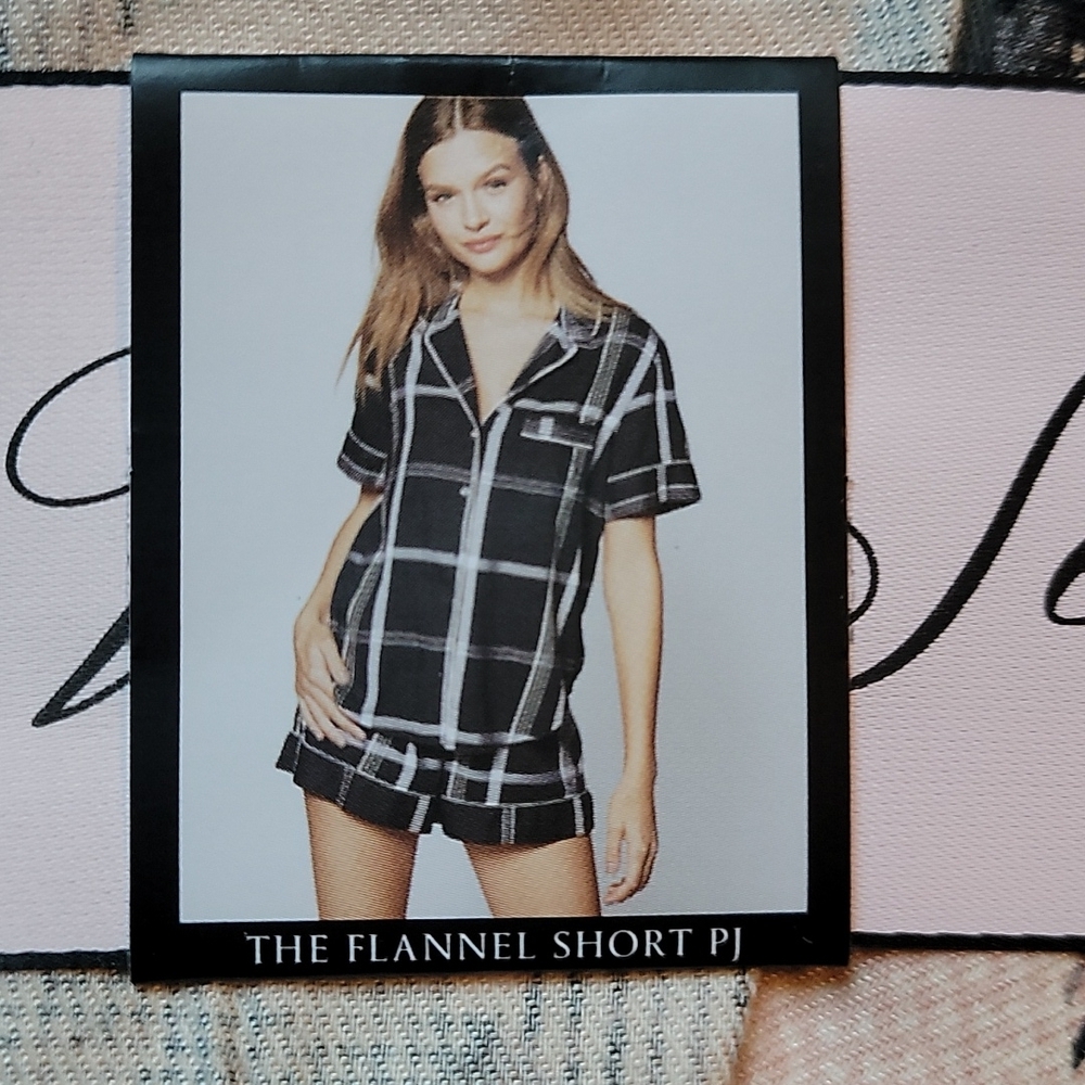 Victoria's Secret flannel pj's - Picture 2 of 4